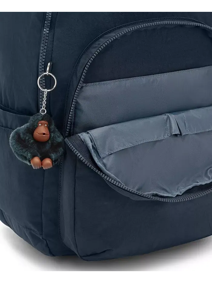 Рюкзак женский Kipling Seoul нейлон — изображение 5 из 7, синий