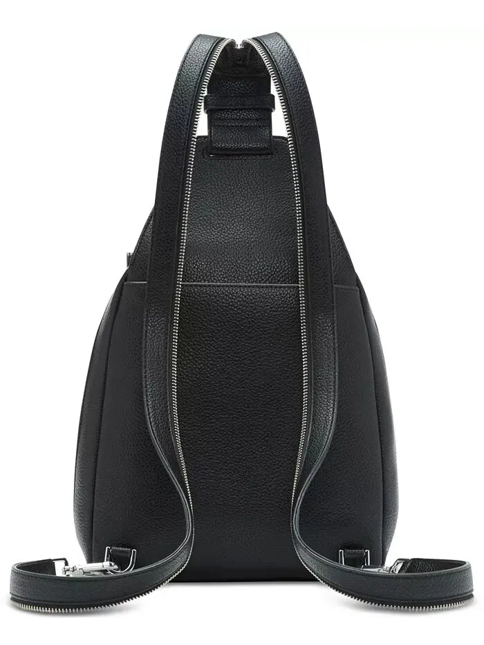 Рюкзак женский Calvin Klein Millie Convertible полиэстер — изображение 4 из 6, черный/серебристый