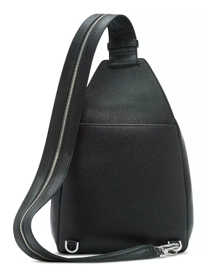 Рюкзак женский Calvin Klein Millie Convertible полиэстер — изображение 5 из 6, черный/серебристый