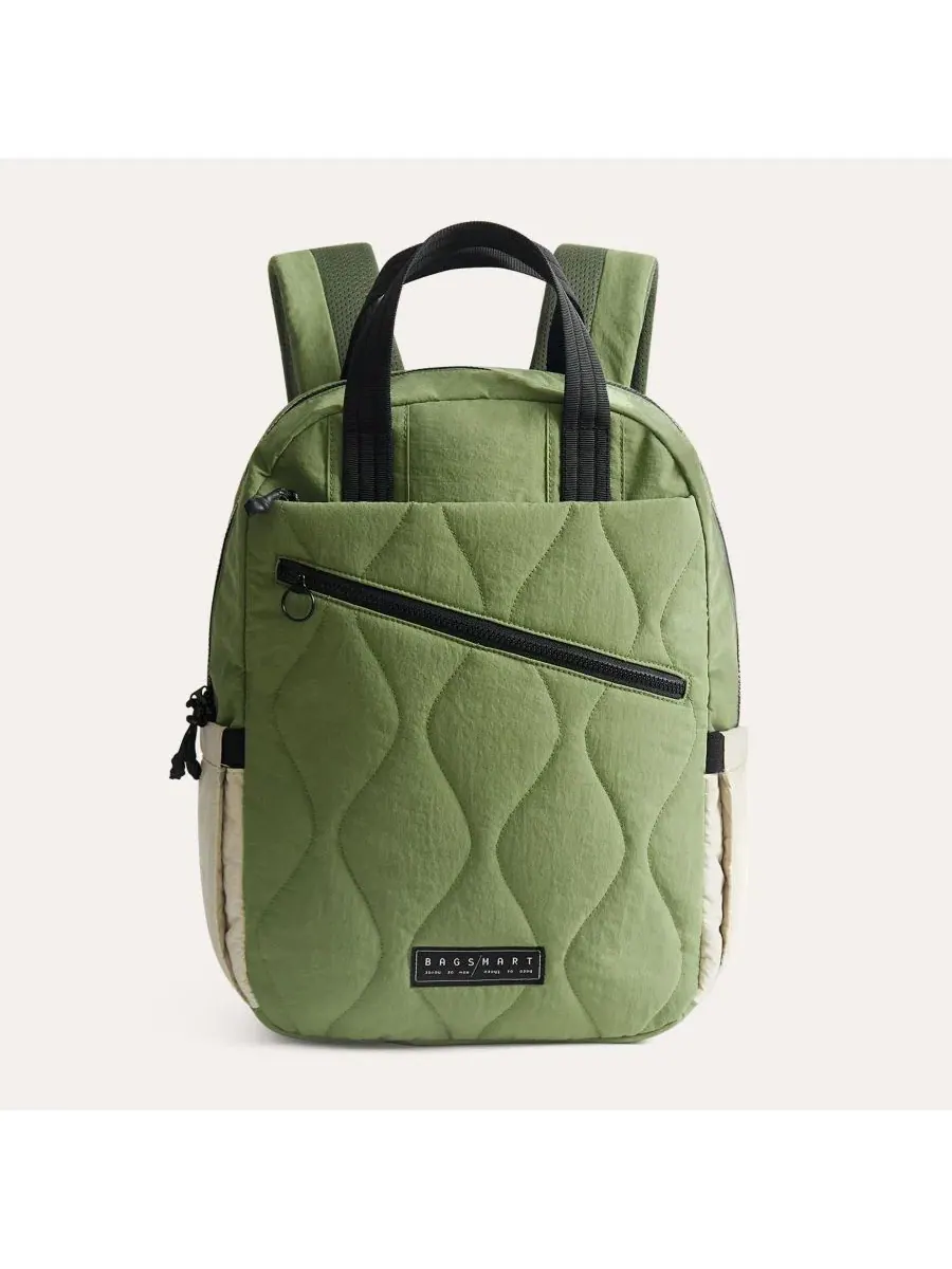 Рюкзак 23 л с отделением для ноутбука Vega 23L Featherlight Work Backpack BAGSMART — зеленый