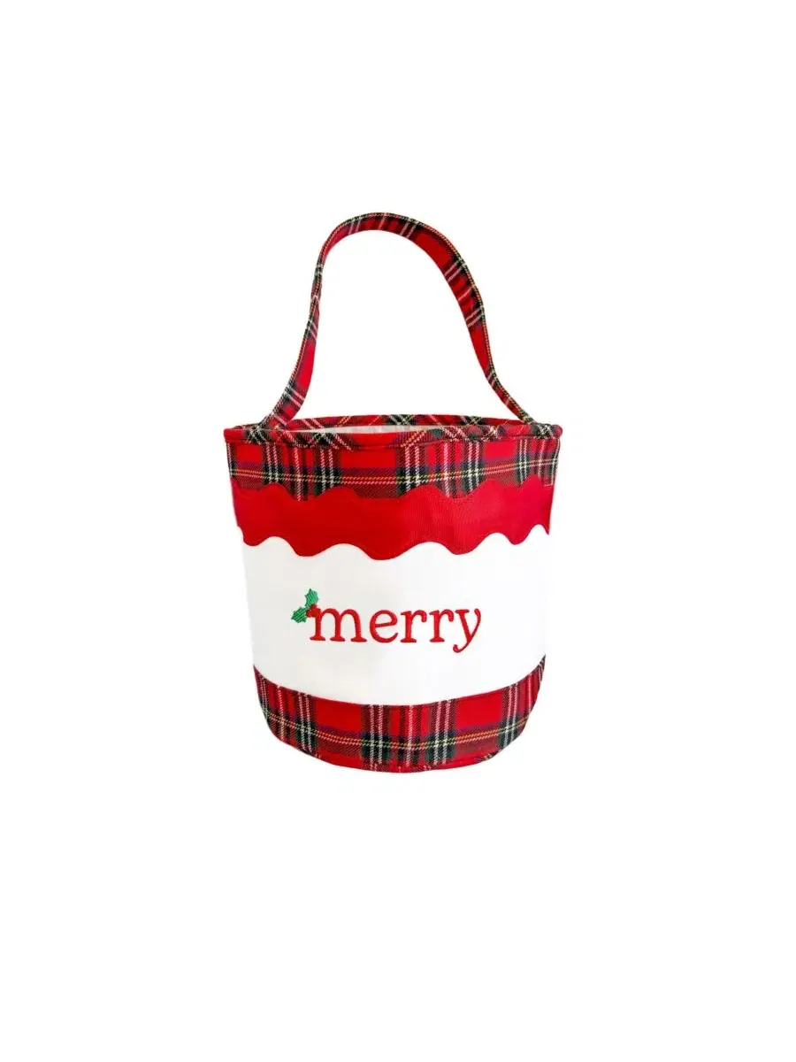 Подарочная сумка-шопер Merry Christmas Toy and Gifting Tote Bits & Bows — мульти