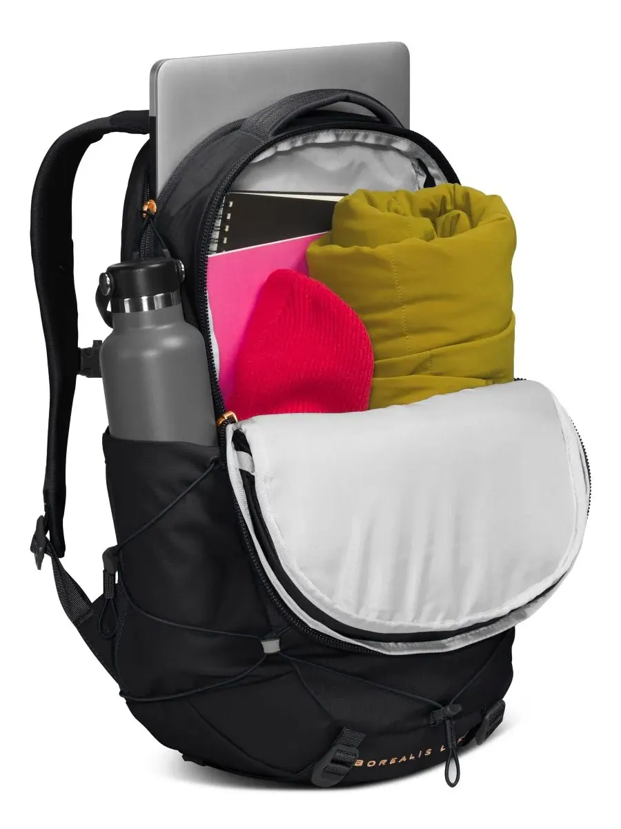Рюкзак женский The North Face Borealis Luxe — изображение 3 из 6, черный/металлик