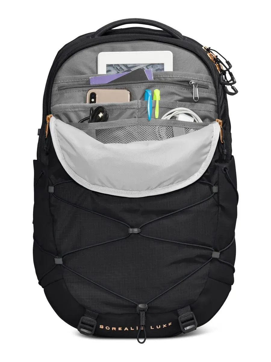 Рюкзак женский The North Face Borealis Luxe — изображение 4 из 6, черный/металлик