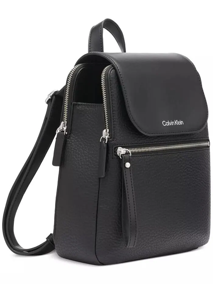 Рюкзак женский Calvin Klein Garnet искусственная кожа — изображение 2 из 7, флинт