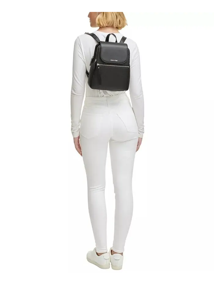 Рюкзак женский Calvin Klein Garnet искусственная кожа — изображение 6 из 7, флинт