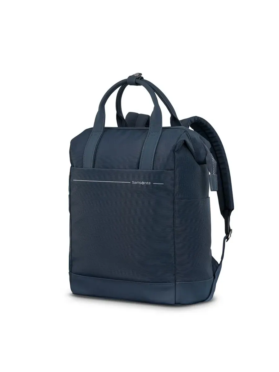 Рюкзак-трансформер для ноутбука 14 дюймов, с ручками и лямками Samsonite — изображение 1 из 9, синий