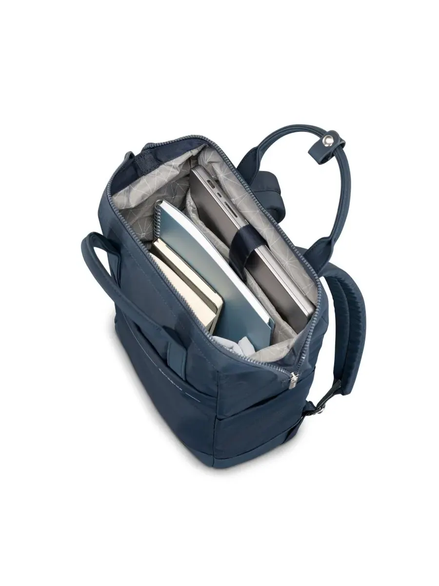 Рюкзак-трансформер для ноутбука 14 дюймов, с ручками и лямками Samsonite — изображение 6 из 9, синий