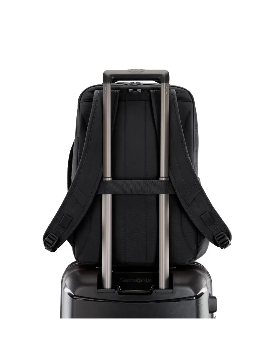 Рюкзак дорожный с отделением для ноутбука 15 дюймов, Better Than Basic Samsonite — изображение 5 из 9, черный