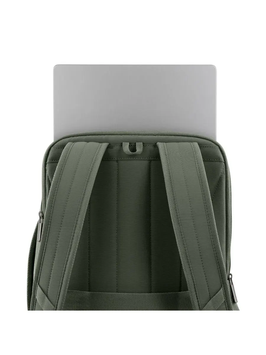 Рюкзак дорожный 43x29x17 см с отделением для ноутбука Better Than Basic Samsonite — изображение 5 из 8, оливковый