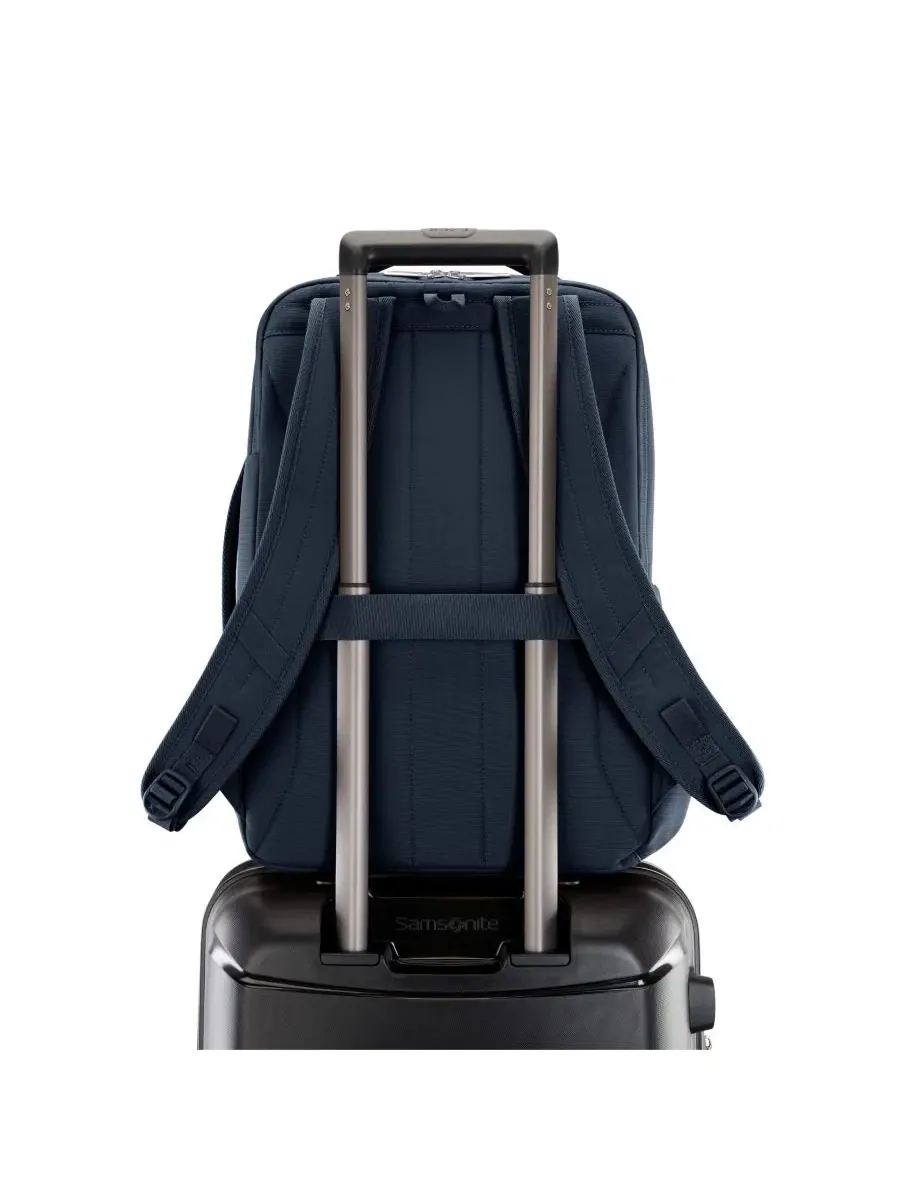 Дорожный рюкзак с отделением для ноутбука, 43x29x17 см, Better Than Basic 17 Samsonite — изображение 4 из 8, синий
