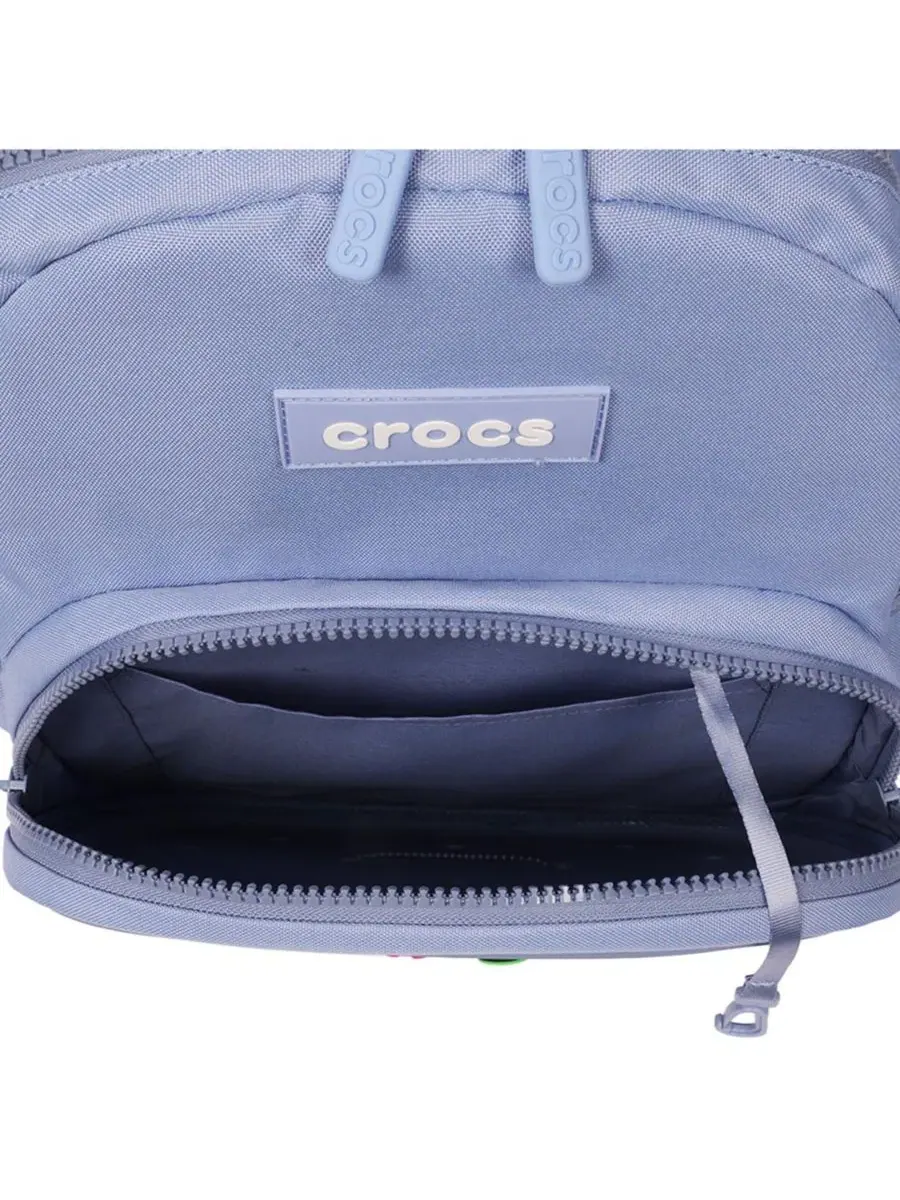 Рюкзак школьный с передним карманом из ЭВА, настраиваемый Jibbitz Crocs — изображение 7 из 10, синий