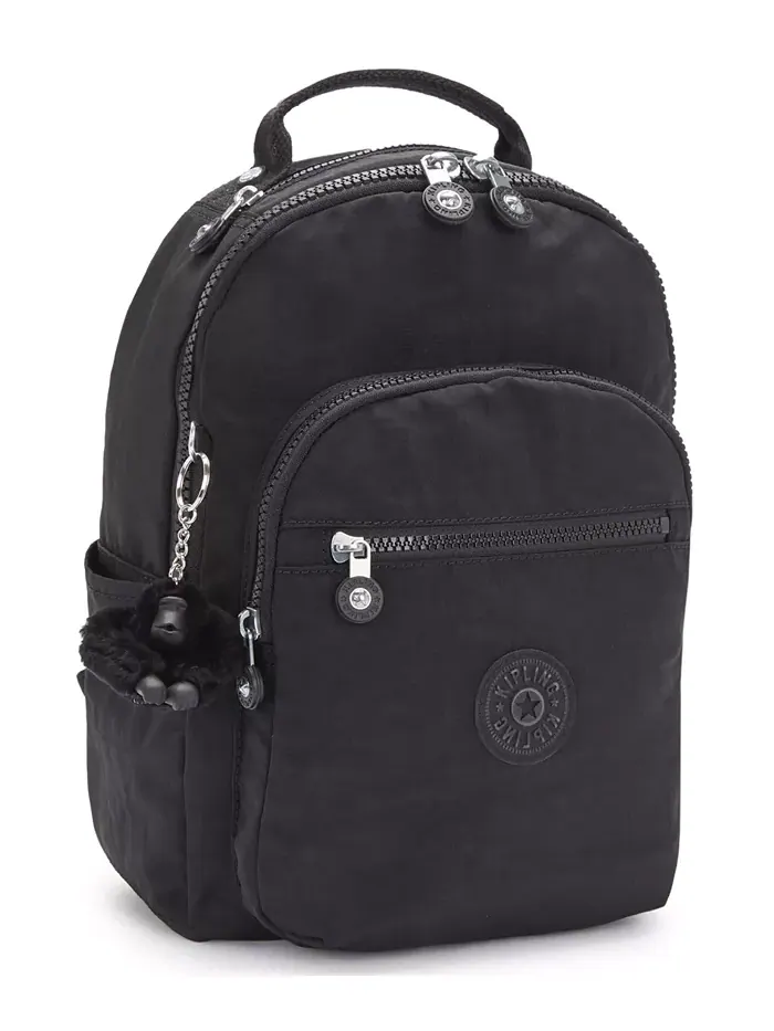 Рюкзак женский Kipling Seoul полиэстер — изображение 4 из 6, черный черный