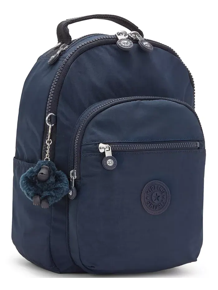 Рюкзак женский Kipling Seoul полиэстер — изображение 4 из 8, синий