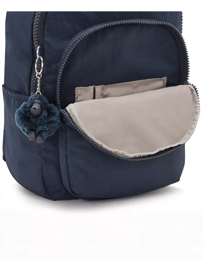 Рюкзак женский Kipling Seoul полиэстер — изображение 5 из 8, синий