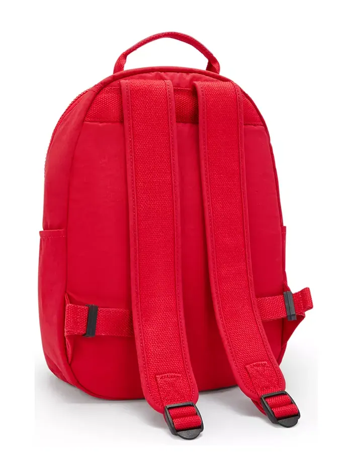 Рюкзак женский Kipling Seoul полиэстер — изображение 3 из 7, красный