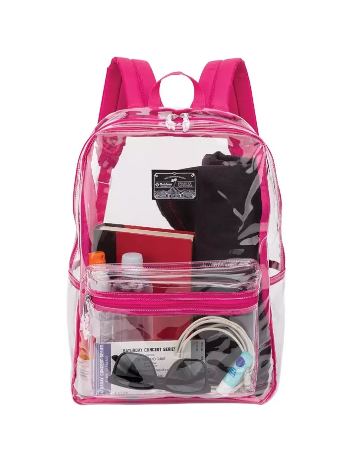 Черный рюкзак Clear Pass Day Pack Outdoor Products — изображение 4 из 5, розовый