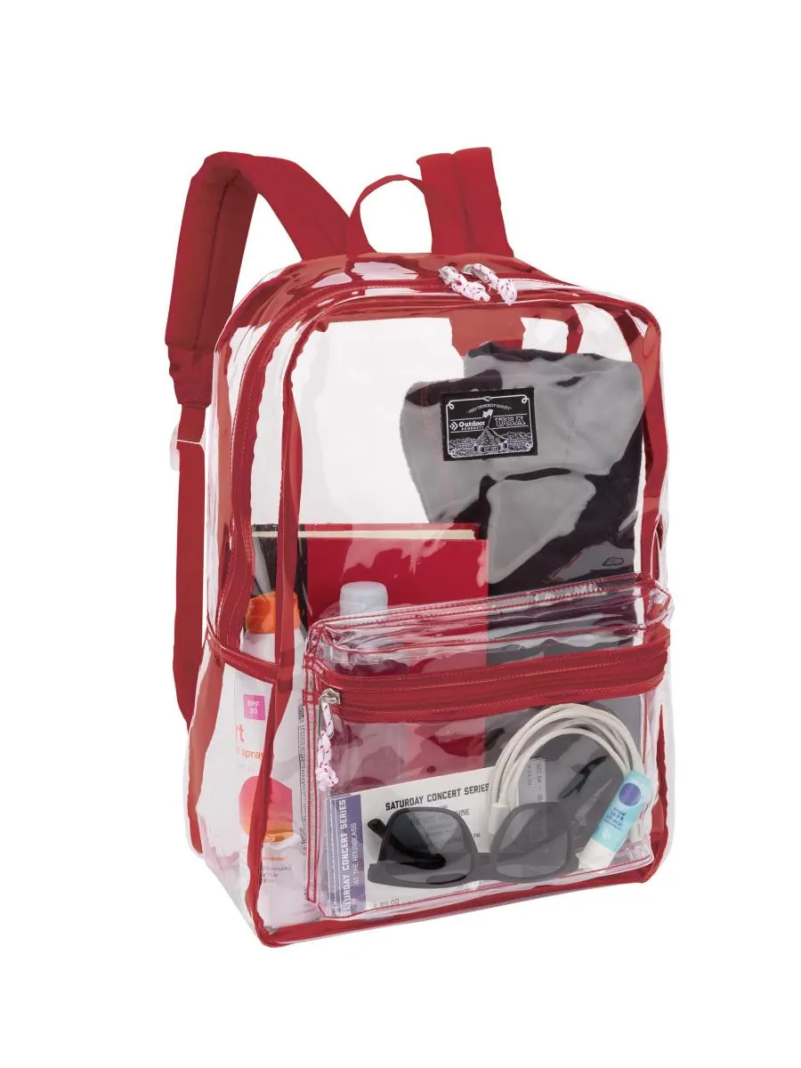 Дневной пакет Clear Pass Outdoor Products — красный