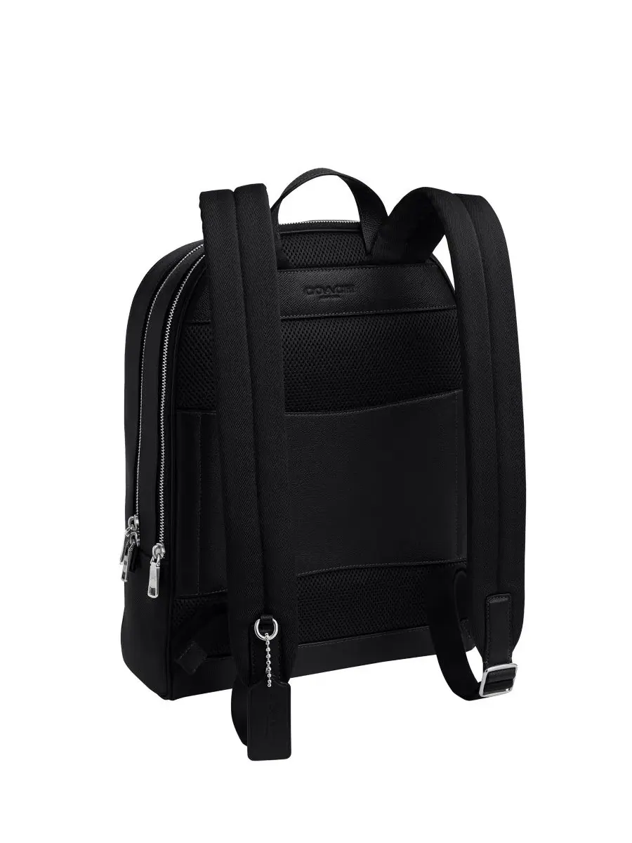 Рюкзак мужской Wade с двумя отделениями COACH — изображение 3 из 5, черный