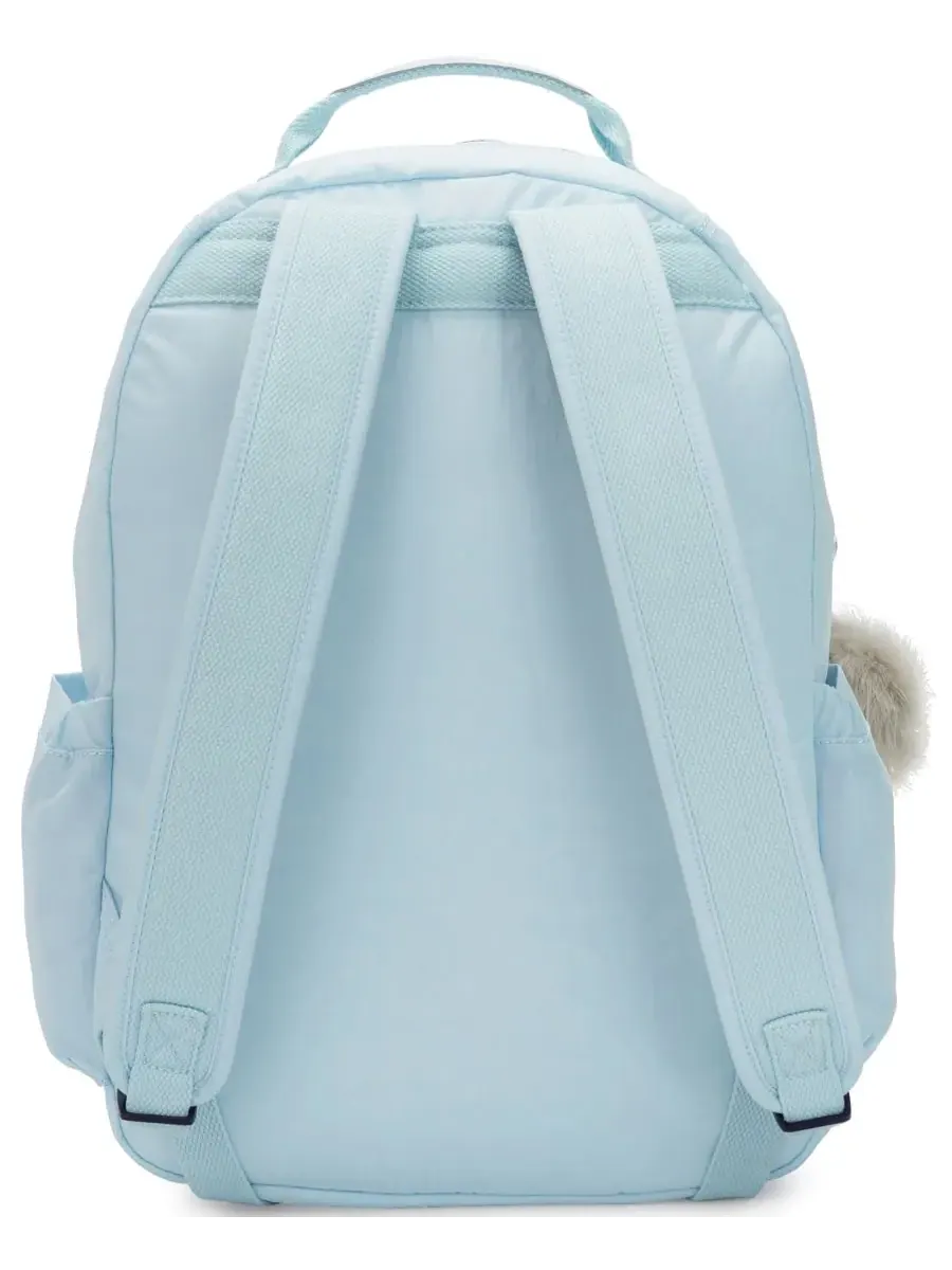 Рюкзак женский Kipling Seoul 15 нейлон — изображение 4 из 6, синий