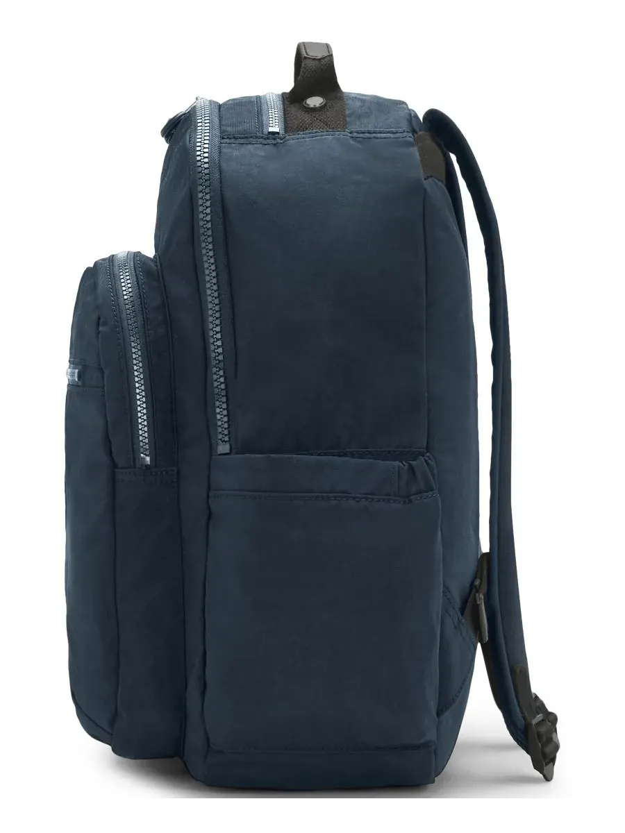 Рюкзак женский Kipling Seoul 15 нейлон — изображение 7 из 8, синий