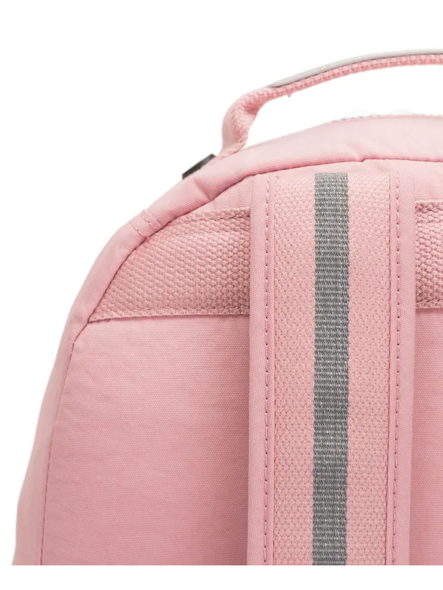 Рюкзак женский Kipling Seoul 15 нейлон — изображение 6 из 6, розовый