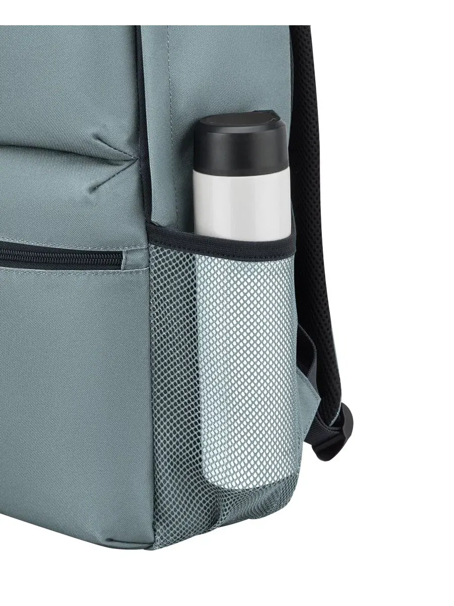 Рюкзак для ноутбука 45 см Delsey Paris Reset — изображение 8 из 9, серый