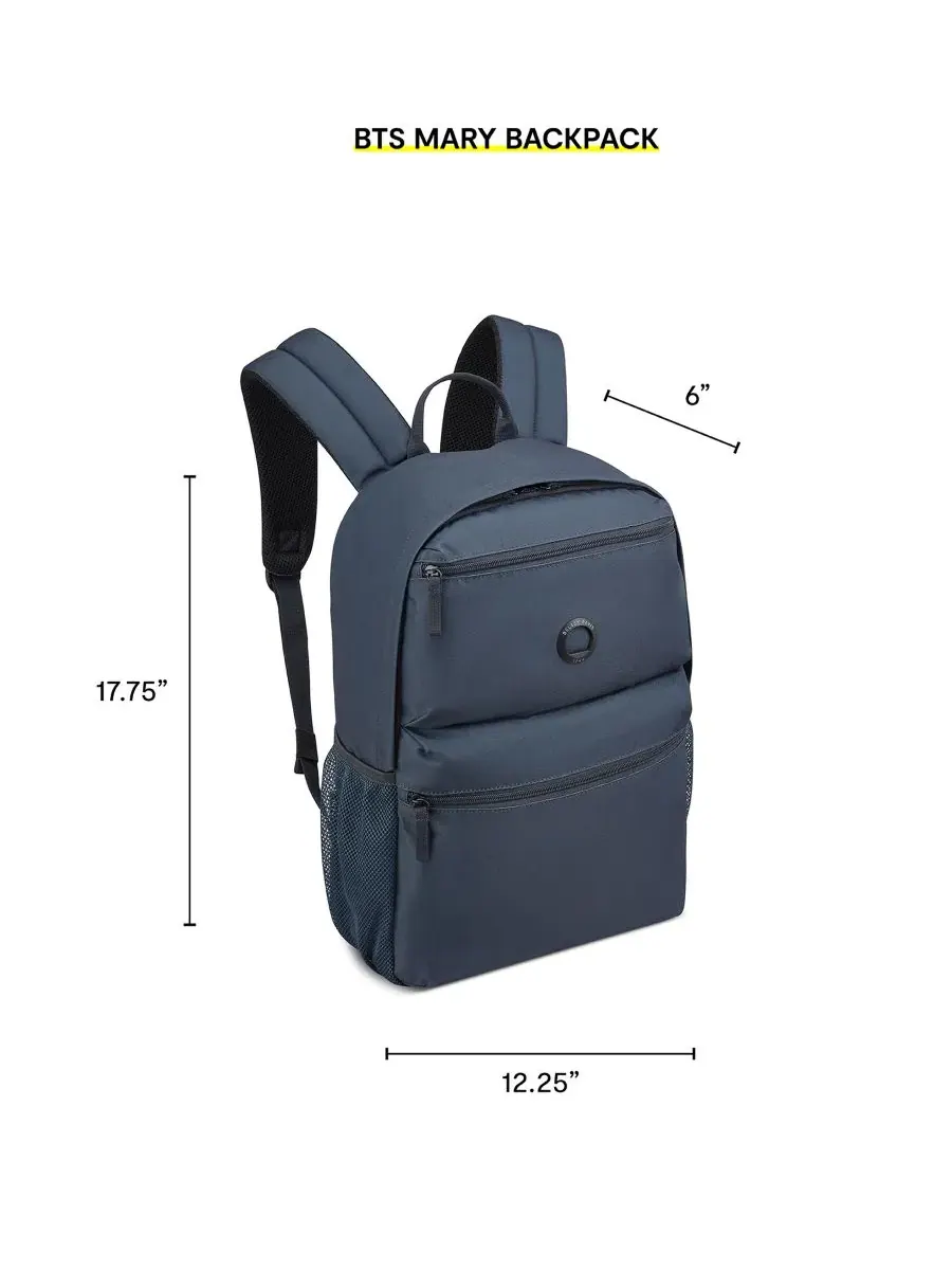 Рюкзак для ноутбука Delsey Paris Reset — изображение 4 из 9, темно-синий