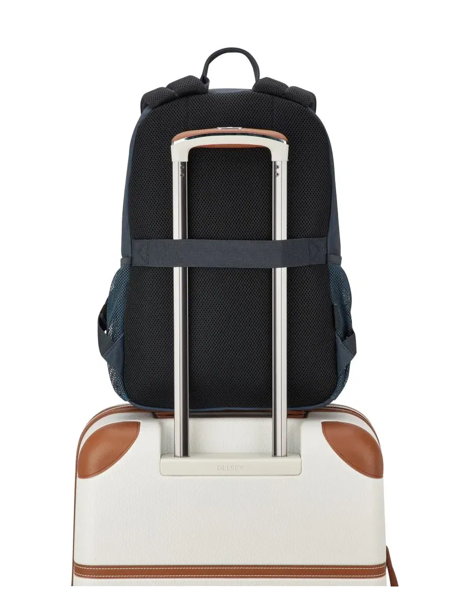 Рюкзак для ноутбука Delsey Paris Reset — изображение 7 из 9, темно-синий