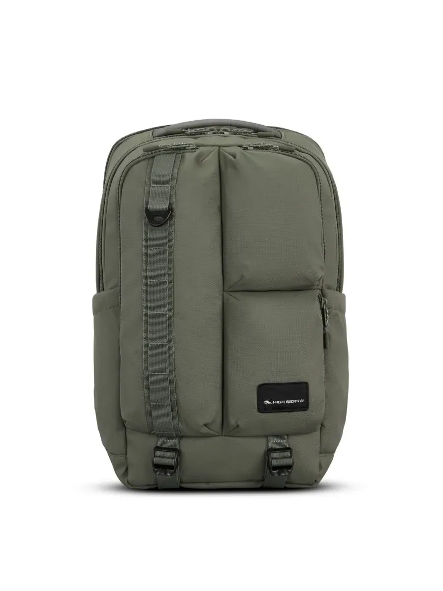 Рюкзак 43x28x17 см с отделением для ноутбука Lineage High Sierra — изображение 2 из 12, оливковый
