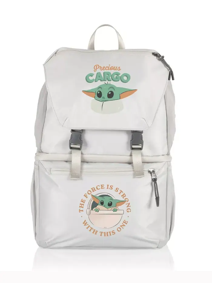 Рюкзак-холодильник Star Wars Mandalorian Grogu 16 л Tarana Cooler Oniva — серый