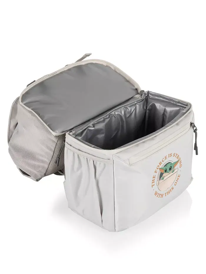 Рюкзак-холодильник Star Wars Mandalorian Grogu 16 л Tarana Cooler Oniva — изображение 3 из 5, серый