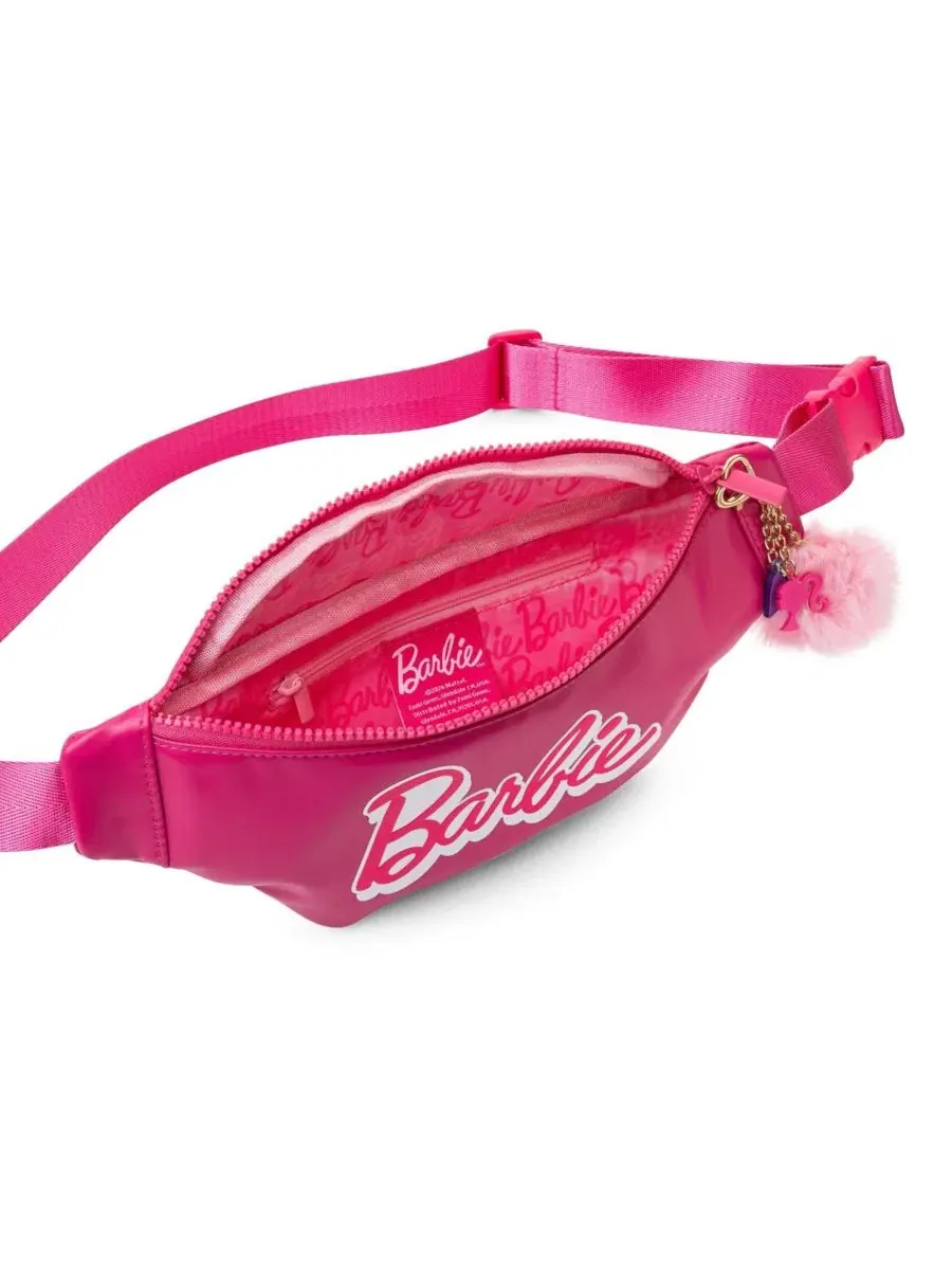 Поясная сумка Barbie Script Kids Belt Bag — изображение 2 из 4, розовый/розовый