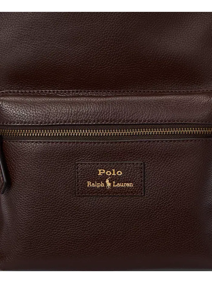 Рюкзак мужской Polo Ralph Lauren хлопок — изображение 5 из 6, коричневый