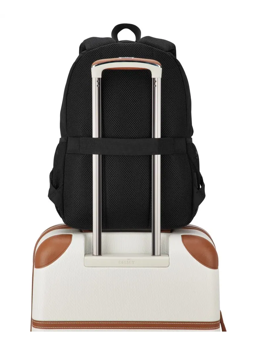 Рюкзак для ноутбука Dylan 17.25" Delsey Paris — изображение 8 из 9, черный