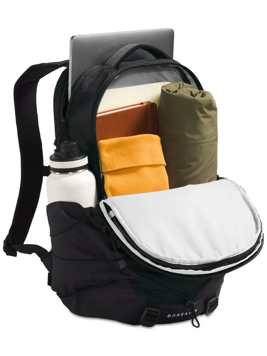 Рюкзак The North Face Borealis, 50 л — изображение 3 из 5, черный/черный