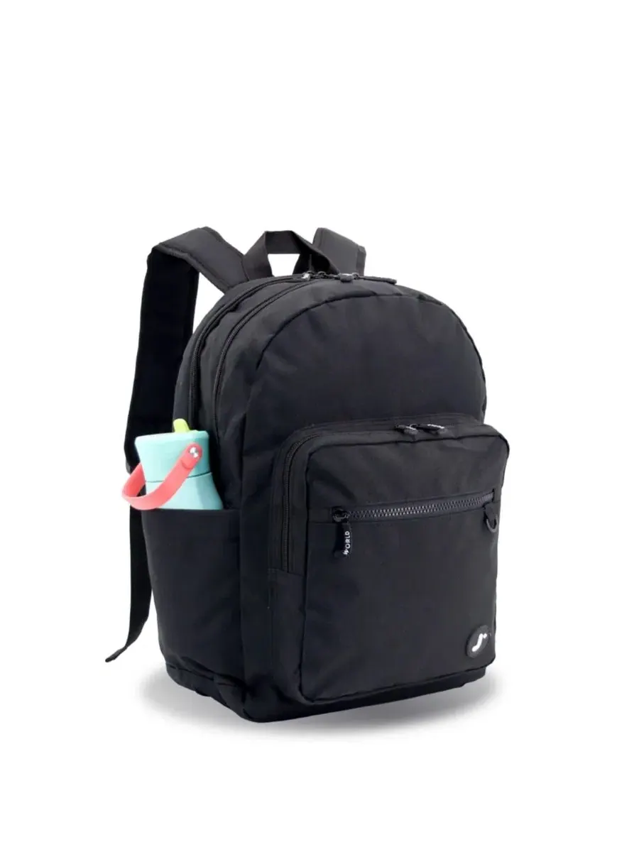 Детский рюкзак для школы и ноутбука Zenpack Jr. J World — изображение 2 из 7, черный