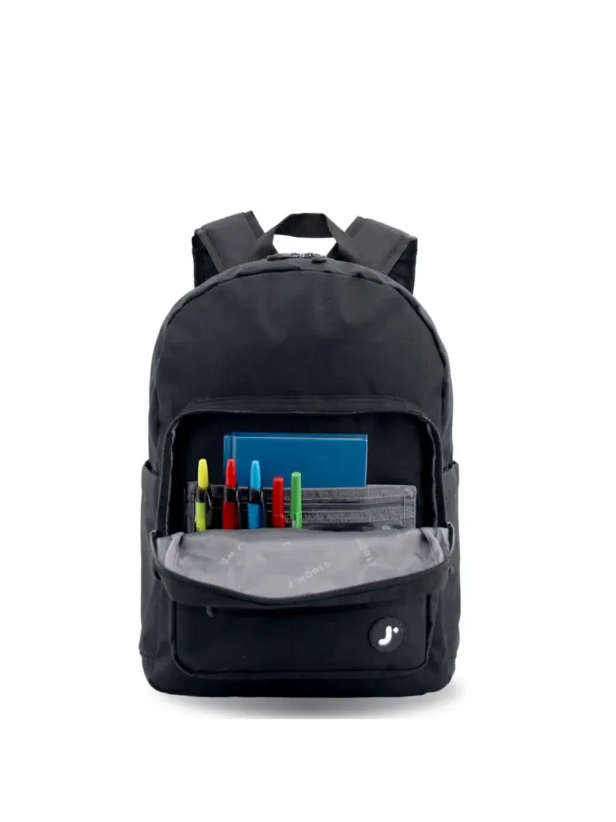 Детский рюкзак для школы и ноутбука Zenpack Jr. J World — изображение 5 из 7, черный