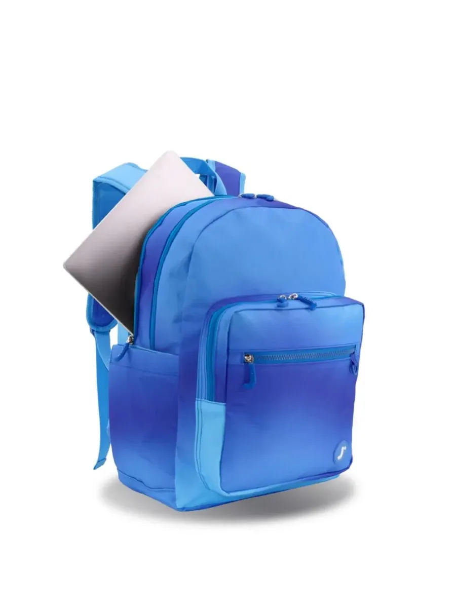 Детский рюкзак для школы и ноутбука Zenpack Jr. J World — изображение 2 из 8, синий