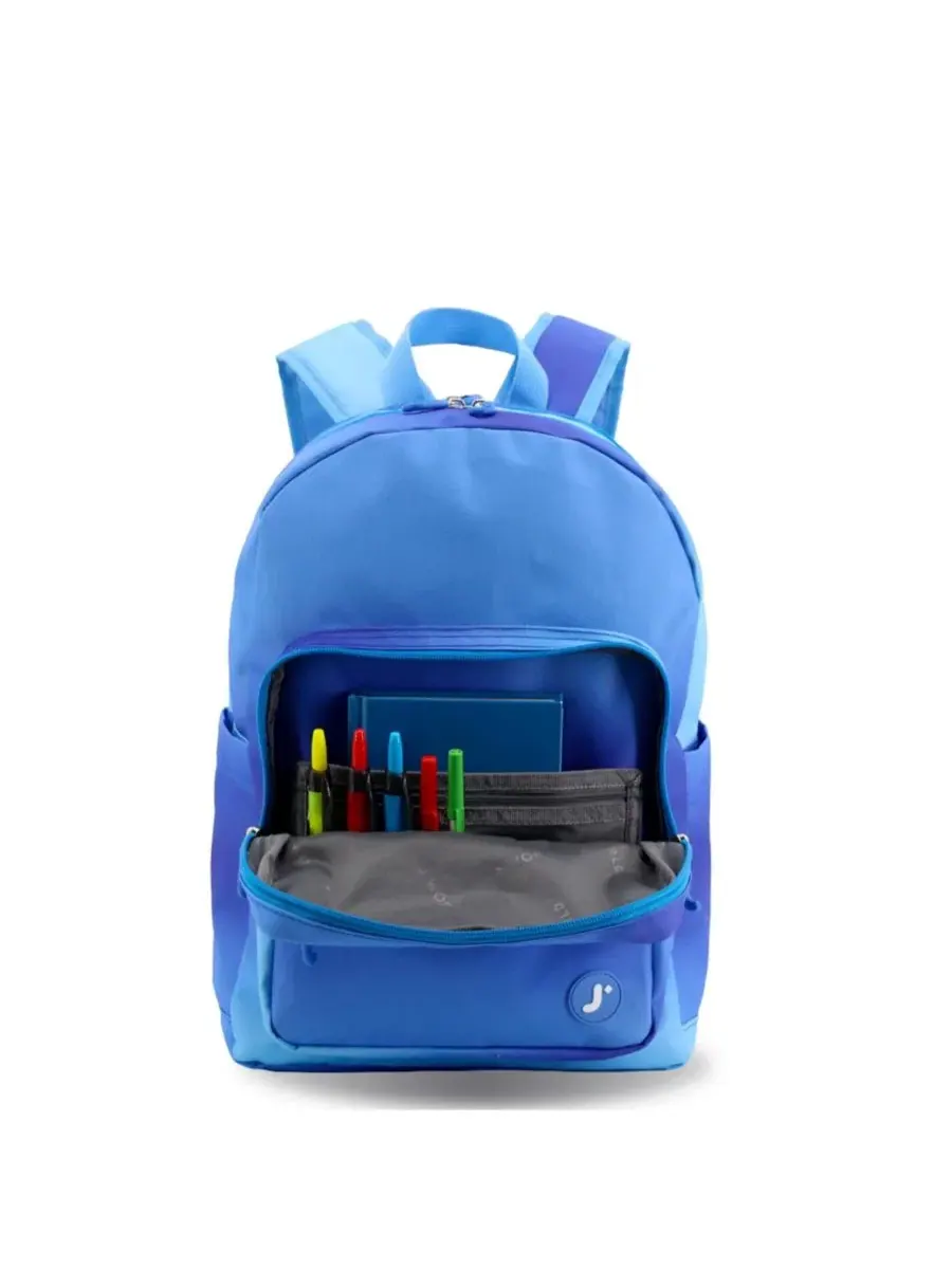 Детский рюкзак для школы и ноутбука Zenpack Jr. J World — изображение 5 из 8, синий