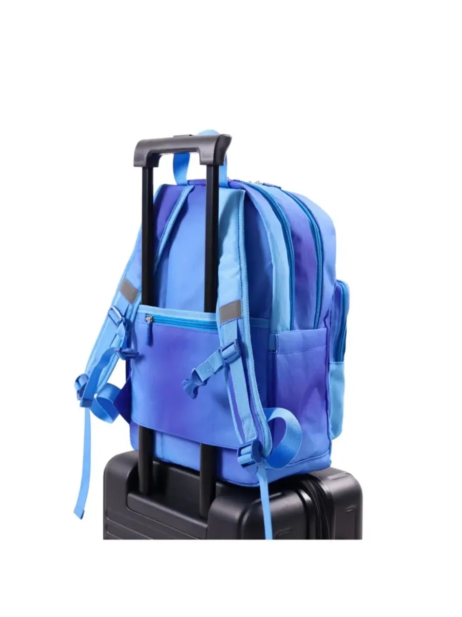 Детский рюкзак для школы и ноутбука Zenpack Jr. J World — изображение 6 из 8, синий