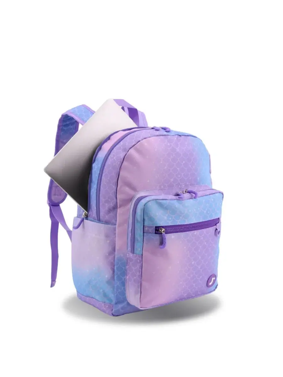 Детский рюкзак для школы с отделением для ноутбука Zenpack Jr. J World — изображение 3 из 7, фиолетовый
