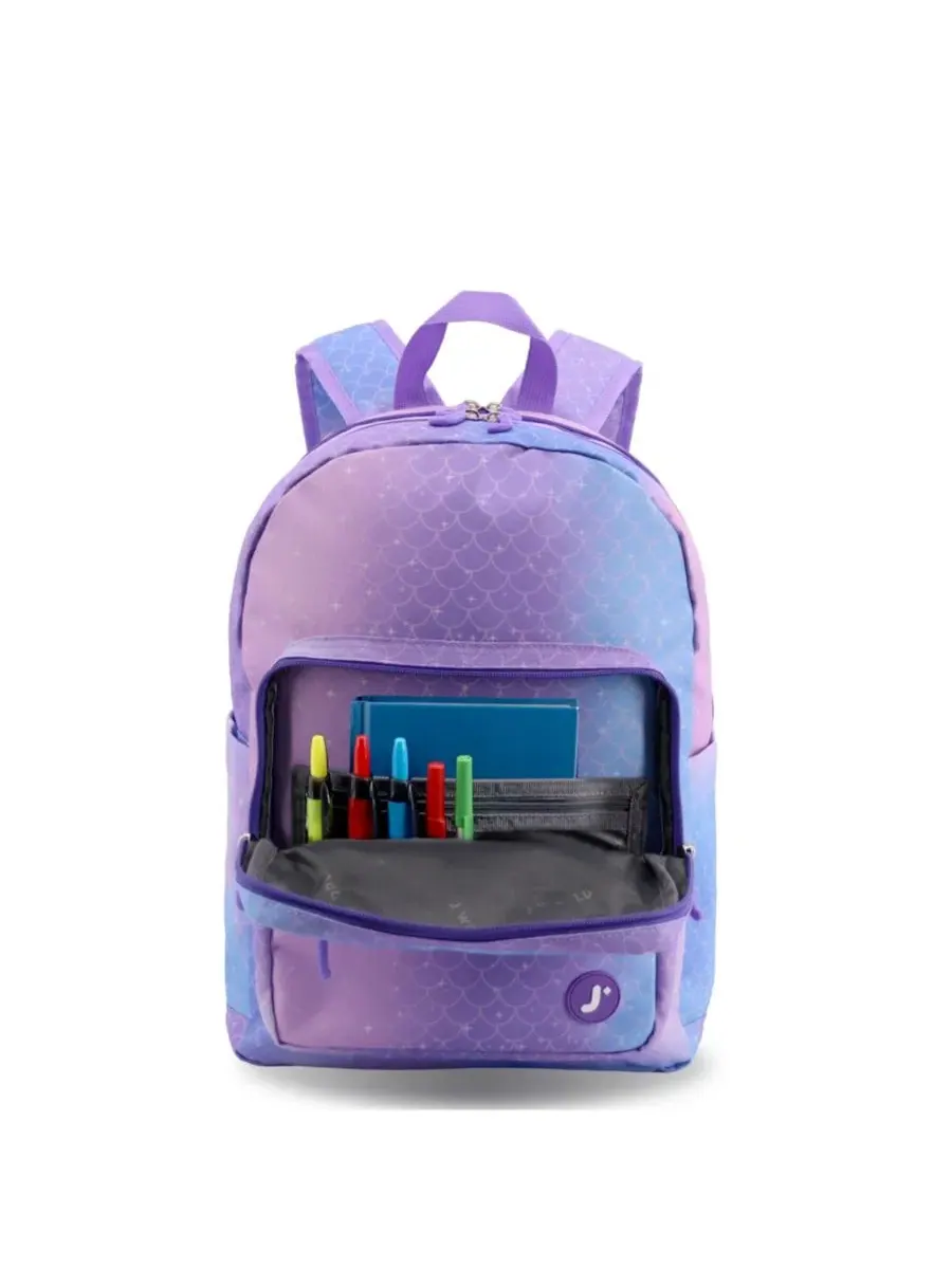 Детский рюкзак для школы с отделением для ноутбука Zenpack Jr. J World — изображение 7 из 7, фиолетовый