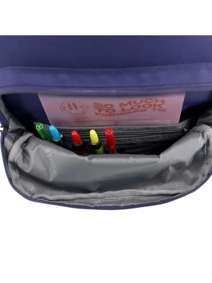 Рюкзак для ноутбука Zenpack Laptop Backpack J World — изображение 5 из 7, темно-синий