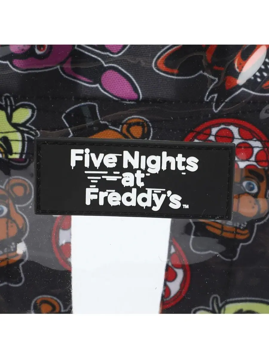 Прозрачный рюкзак с принтом Freddy Fazbear Five Nights At Freddy's — изображение 5 из 7