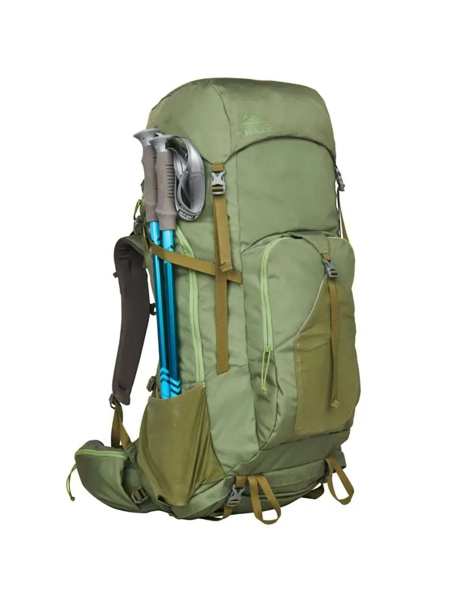 Рюкзак Asher 85L, экспедиционный рюкзак объемом более 75 л Kelty — изображение 4 из 8, зимний мох