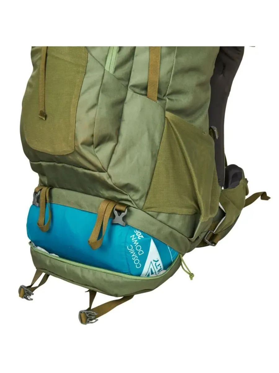 Рюкзак Asher 85L, экспедиционный рюкзак объемом более 75 л Kelty — изображение 6 из 8, зимний мох