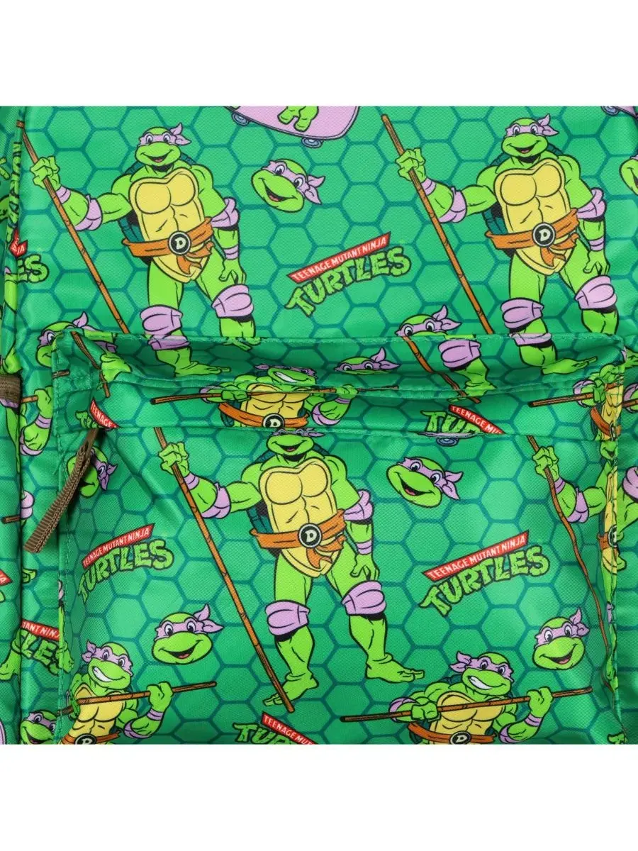 Рюкзак детский с принтом Teenage Mutant Ninja Turtles Teenage Mutant Ninja Turtles — изображение 3 из 3, синий