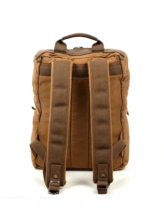 Холщовый рюкзак Ridge Valley TSD BRAND — изображение 4 из 8, верблюжий