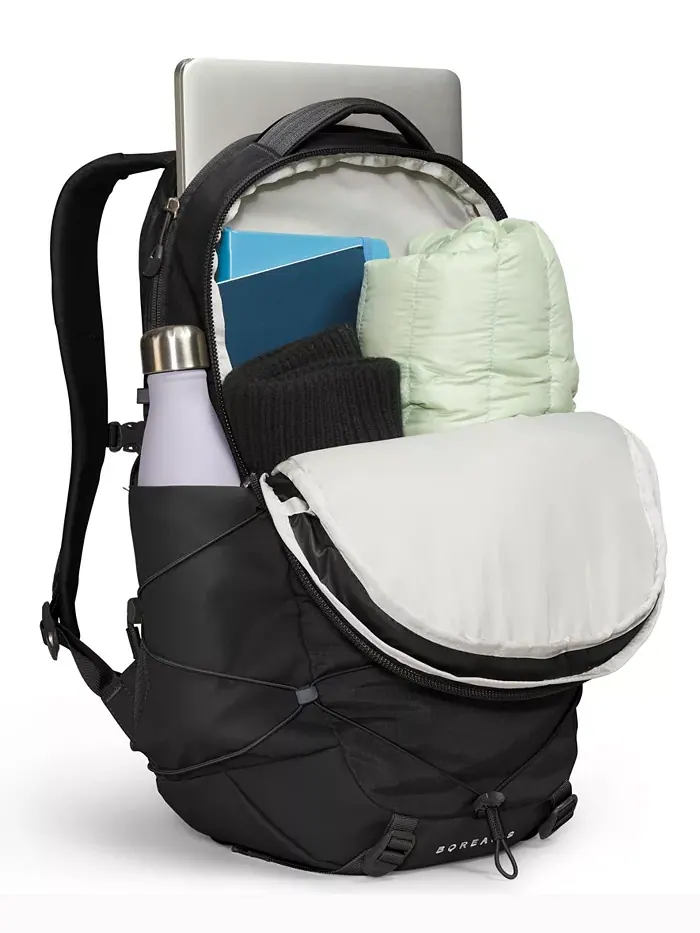 Рюкзак женский The North Face Borealis полиэстер — изображение 18 из 22, белый металлик/серый