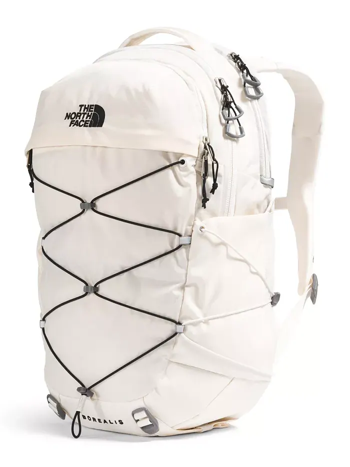 Рюкзак женский The North Face Borealis полиэстер — изображение 21 из 22, белый металлик/серый